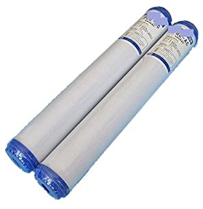 Sediment-Wasserfilterkartusche, Sedimentfilter, 20 Zoll Wasserfilter Filter Udf/Gac Granulat Aktivkohle 5 Microntaste/Odor Carbon Wasserfilter for Umkehrosmose Hohe Filterkapazität