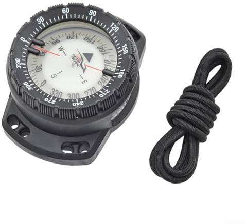 Gdfnmogo Bussola di navigazione subacquea leggera e portatile, impermeabile professionale DivingCompass Accessori per strumenti subacquei