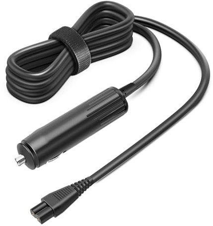 KFD DC 12V/24V Autoladekabel KFZ Netzteil für Kärcher Mobile Outdoor Cleaner OC 3 Plus OC 3 Adventure Box/Bike Box/Pet Box, EDI 4 Eiskratzer Kärcher FC3 EWM 2 Bodenreiniger Auto Ladegerät DC Adapter