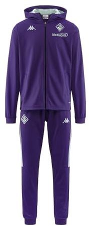 Kappa - Tuta, Bambino, Poliestere riciclato, Calcio, modello: Autryc 8 Fiorentina