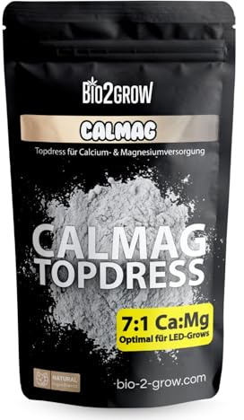 Bio2Grow® CalMag Topdress 2000 Gramm - Calcium Magnesium Dünger für Living Soil und Erde