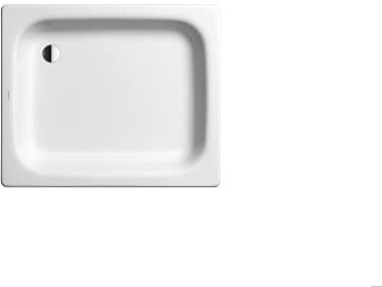 Kaldewei Duschwanne Sanidusch Modell 548 80 x 75 x 1,4 cm, Ablaufloch Ø 5,2 cm, alpinweiß