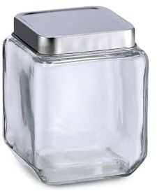 Vorratsglas m. Edelstahldeckel, 1100 ml