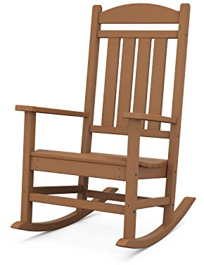 Polywood Presidential Schaukelstuhl aus Teakholz