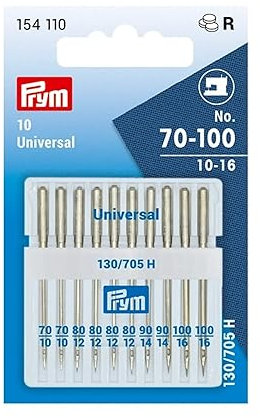 PRYM/schmetz 154110 aiguilles universelles 130/705 h lot de 10