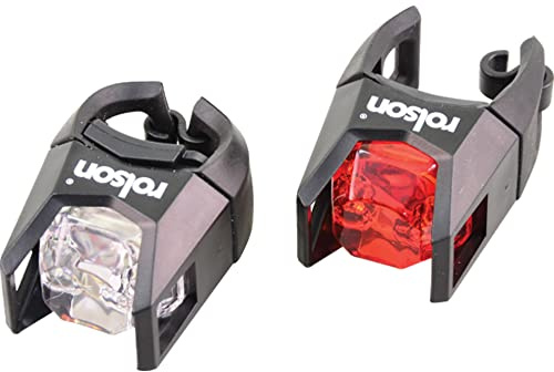 Rolson 61622 2 pc LED Bike Light Set