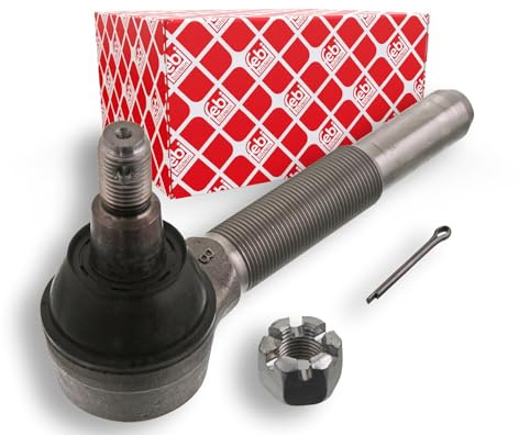 febi bilstein 41322 Spurstangenendstück mit Kronenmutter und Splint, 1 Stück