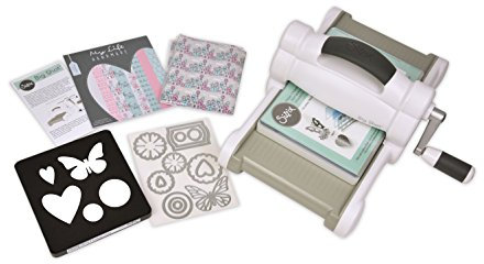 Sizzix Big Shot Macchina Manuale Per Taglio E Rilievo 661545, Apertura 15.24 Cm, 41.7x29x23.1 cm, Bianco