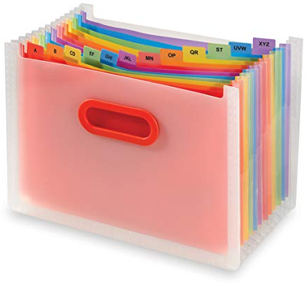 Snopake A4 Rainbow Desk Expander/Organiser 13-Part [Pack of 1] Ref: 15809