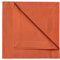 LINUM Robert 4er-Set Stoffservietten 45x45 cm, 100% Baumwolle, Maschinenwaschbar, Rostorange