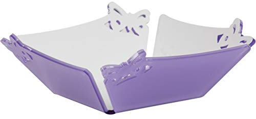 VeSta® Brotkorb Butterflu lila