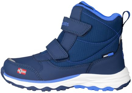 Trollkids Kids Hafjell Winter Boots | Wasserdicht und robust, Warme Fleece-Fütterung, Verstärkte Zehenbereiche, Kletterverschlüsse für schnelles An- und Ausziehen