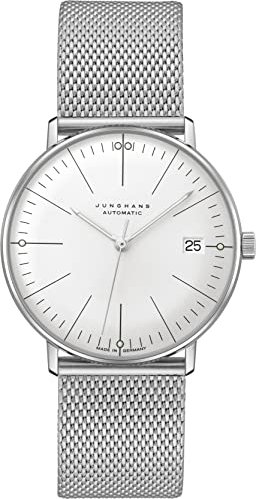 JUNGHANS max Bill Armbanduhr Kleine Automatic mit Milanaiseband 27/4106.46
