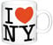 Torkia - Official I Love/Heart NY - Cermaic Mini Mugs - 4oz (White)