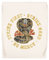 Cobra Kai - Strike First - Strike Hard - No Mercy Wiederverwendbare Sportreisetasche aus Baumwolle Reusable Sport Bag Cotton Beige