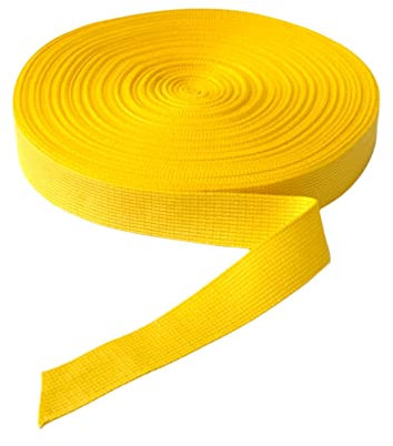 UGOJUDO Rouleau de Ceinture de Judo Jaune 50 mètres