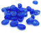 Sassi Colorati in Vetro Decorativi per Vasi Acquari e Contenitori Colore Blu Granulometria 20-30mm 530gr