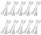 Leapiture 10 Paires Caméra de Sécurité IP POE Câble RJ45 Power Over Ethernet Adaptateur Injecteur et Répartiteur DC 12 V à Utiliser avec Le commutateur POE 16,5 CM