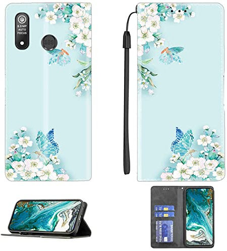 DIWOR Cover per Brondi Amico Smartphone XL Custodia Compatibile con Brondi Amico Smartphone XL Cover Case Custodia Pelle Sintetica Cavalletto Magnetico Custodia a Portafoglio CPT8