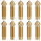 HzdaDeve Vulkandüsen für Neptune 4 Max/Plus M6 Extruderdüse 0.4MM 0.6MM 0.8MM 1.0MM Gewinde Messing Düsen Drucker Kopf Düsen Hotend Extruder Zubehör 3D Drucker (10 Pack)