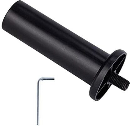 Duiaynke Olympic Adapter Sleeve Gym Barbell Bar Adapter Sleeve Convert 1 Inches Weight Posts to 2 Inches Weightlifting (M16xD48mmx146mm)