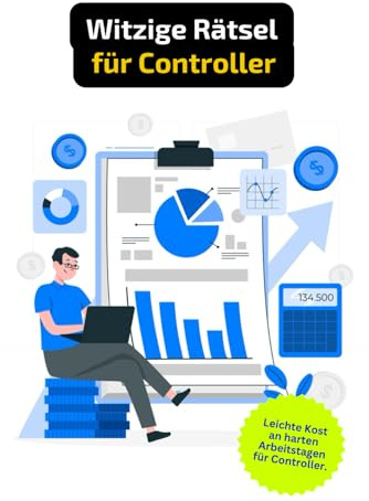 Rätselheft für Controller mit vielen Begriffen aus dem Controlling.: Tolles Geschenk für Controller: Rätsel und Knobelei in einem Kreuzworträtselheft.