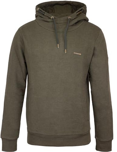 Ragwear Natte Core Hoody Herren (Dark Olive, M)