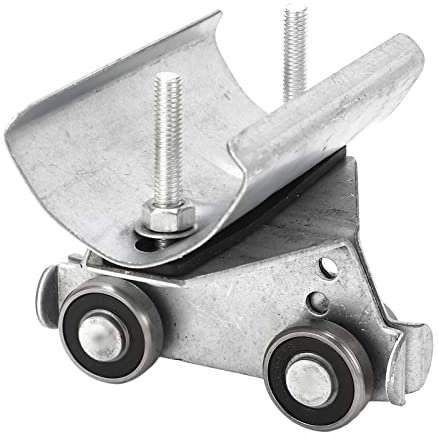 Stainless Steel Track Roller Wheel Trolley Space Saving Cable Pulley Track Roller Wheel Trolley for Industrial Use