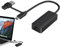Erconsso Scheda di rete Gigabit per PC, scheda di rete cablata USB 3.0, nessun driver richiesto, cavo dati Web esterno per computer portatili e videogiochi