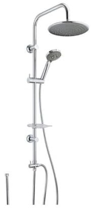 Colonna doccia esterna cromata con deviatore 2 vie – Easy | Jacuzzi