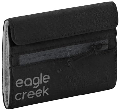 Eagle Creek Geldbörse Stash RFID Tri-Fold Wallet Black schwarz