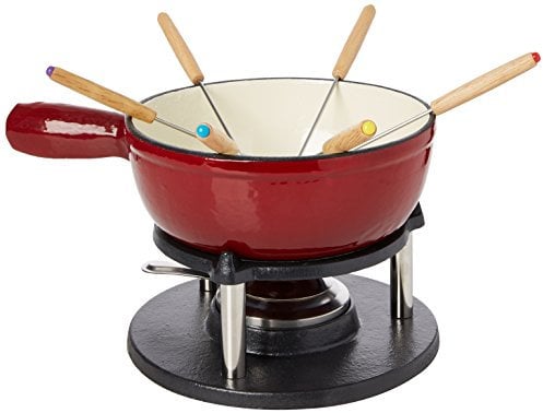 Baumalu 385052 Käsefondue-Set, emailliertes Gusseisen