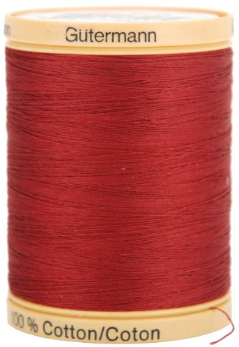 Gutermann Natural Cotton Thread Solids 876yd-Raspberry