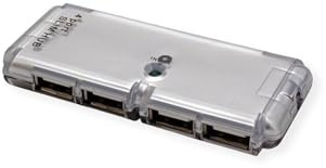 VALUE USB 2.0 Notebook Hub, 4 Ports, ohne Netzteil