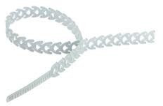 Rapstrap Releasable Reusable Rubber Cable Tie in pack of 96 pcs Natural Plant Tie