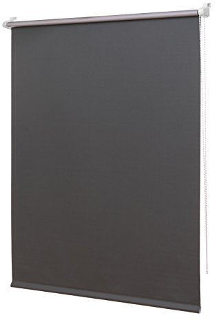 Ventanara® Fenster Verdunkelungsrollo, grau