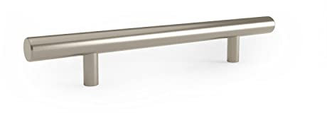 Stangengriff Möbelgriff Schrankgriff - echt Edelstahl - matt gebürstet - ø 12 mm - diverse Lochabstände (96 mm)