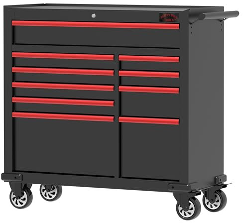 dirty pro tools Professional ROLLCAB with US Ball Bearing Slides Tool Chest Garage