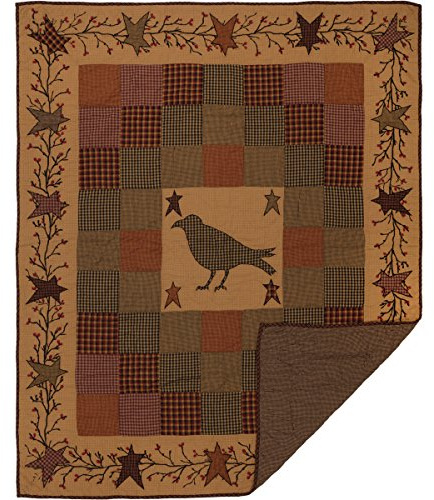 VHC Brands Überwurf, 100% Baumwolle, Gelb, 60 x 50 cm