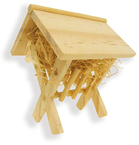 Riffelmacher Futterkrippe 78394 Modellbau Weihnachtskrippe - 6,5cm