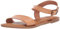 Amazon Essentials Sandali con Fibbia e Due Cinturini Donna, Naturale, 38 EU