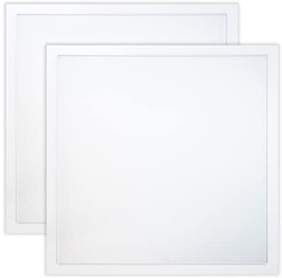 eLITe Backlight LED Panel 40W Farbwahl 4000lm 62x62cm weiß UGR<19 nicht dimmbar, flackerfrei, 2 Stück