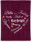 MissChic Personalisierte Decke,Personalisiertes Geschenk,150x200 Kuscheldecke Personalisiert Flauschig,Kuscheldecke mit Namen für Frauen,Damen,Herren,Freundin,Mutter,Schwester