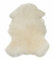 Aves-24 SCHAFFELL Lammfell Naturfell ECHTES 100% Fell 110 bis 120 cm Länge Weiß Weich Teppich