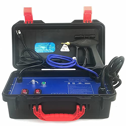 Dampfreiniger, Handgerät Steam Cleaner 3000W Hochdruck Handdampfreiniger Tragbar Dampfdruckreiniger 100-130°C für Auto Haushalt Fleckenentfernung