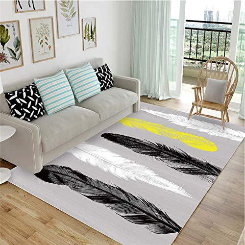 RUGMRZ Gaming Bedroom Accessories Cute Modern Minimalist Bedroom washable rug multicolor rugs for hallway kitchen runners gaming bedroom accessories desk rug80x160CM