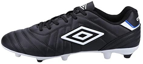 Umbro Mens Speciali Liga Leather Soccer Cleats (11) (Black/White)