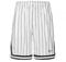 Karl Kani Herren Small Signature Pinstripe Mesh Shorts White, L