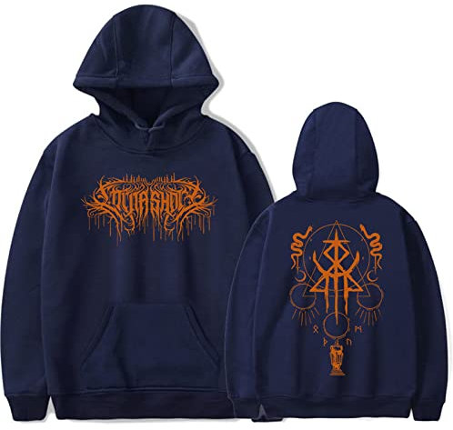 OUHZNUX Lorna Shore Hoodie Unisex Band Shirt Frauen Hoodies - Retro Handmade Hoodie Pullover Sweatshirt Xs-4Xl