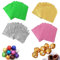 Emballage en Aluminium Chocolat,Emballage de Papier D'Aluminium,Papier Bonbon au Chocolat,Papier Bonbon au Chocolat,D'Aluminium pour Emballage de Chocolat pour Chocolat Bonbons Wrapper,400 Pièces